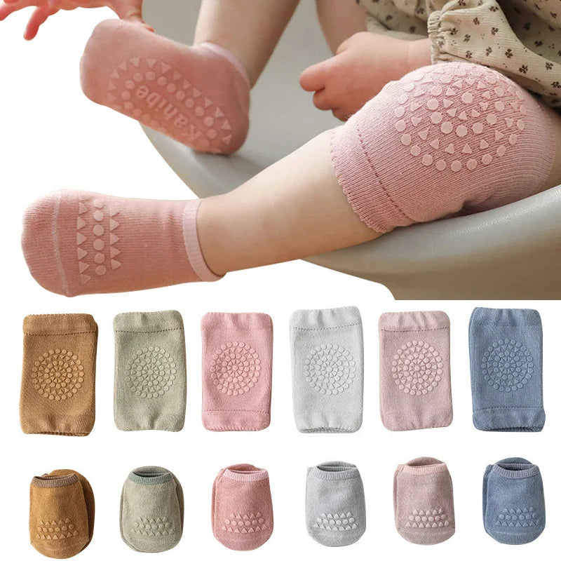 Soft Crawling Safety Knee Pads for Babies