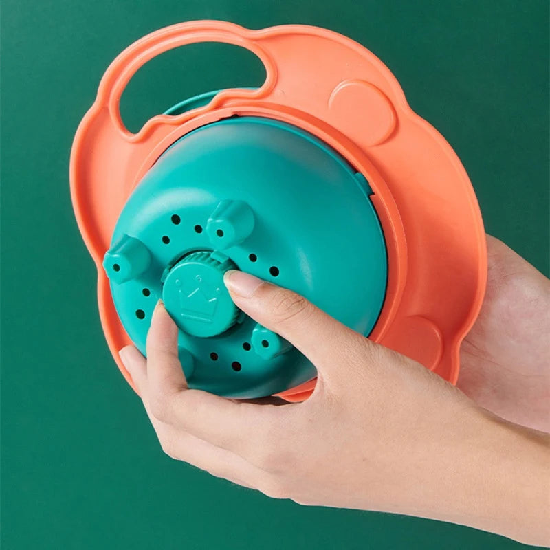 360 Rotating Spill Proof Baby Bowl