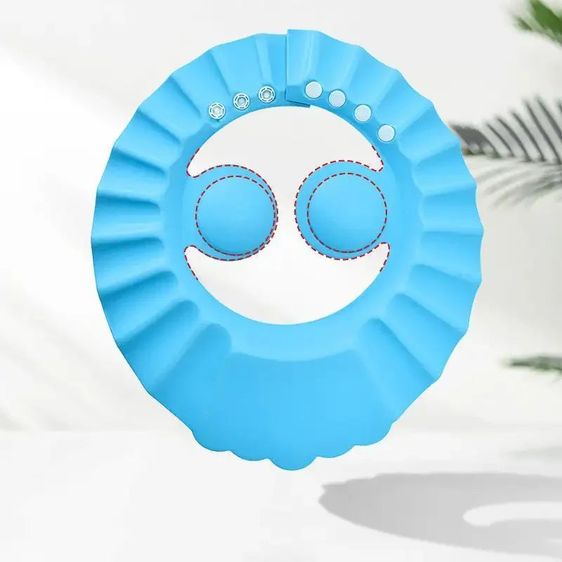 Soft Baby Shower Eye Protection Cap