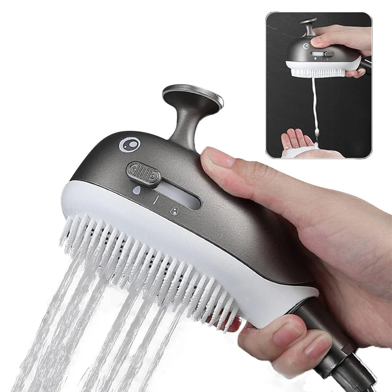 Portable Baby Shower Head with Silicone Brush