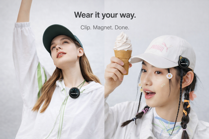 TX Wireless Lavalier Microphone with Charging Case – Dual Mic, 48kHz Audio