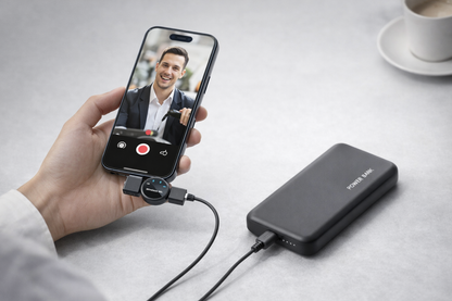 TX Wireless Lavalier Microphone with Charging Case – Dual Mic, 48kHz Audio