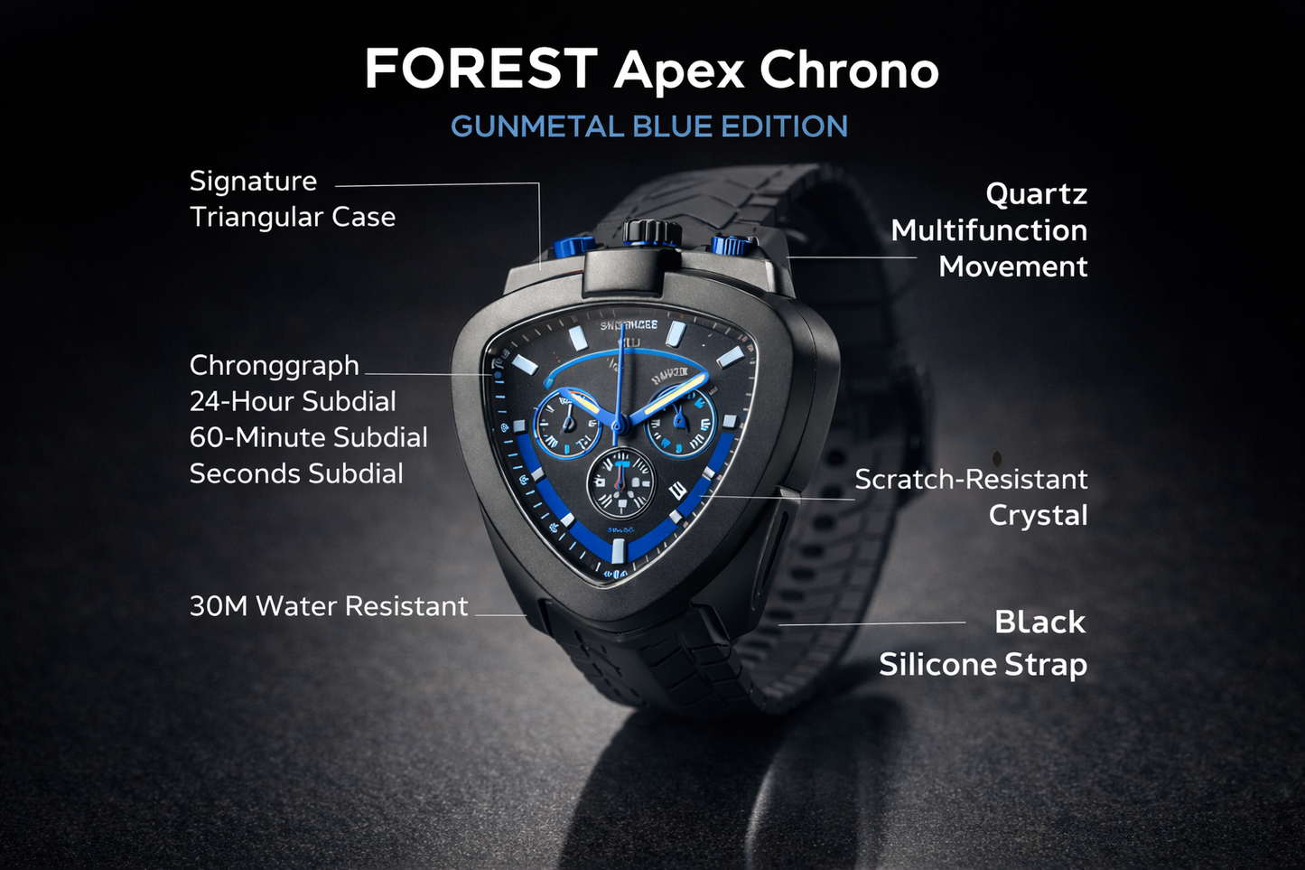 FOREST Apex Chrono – Premium Chronograph Watch