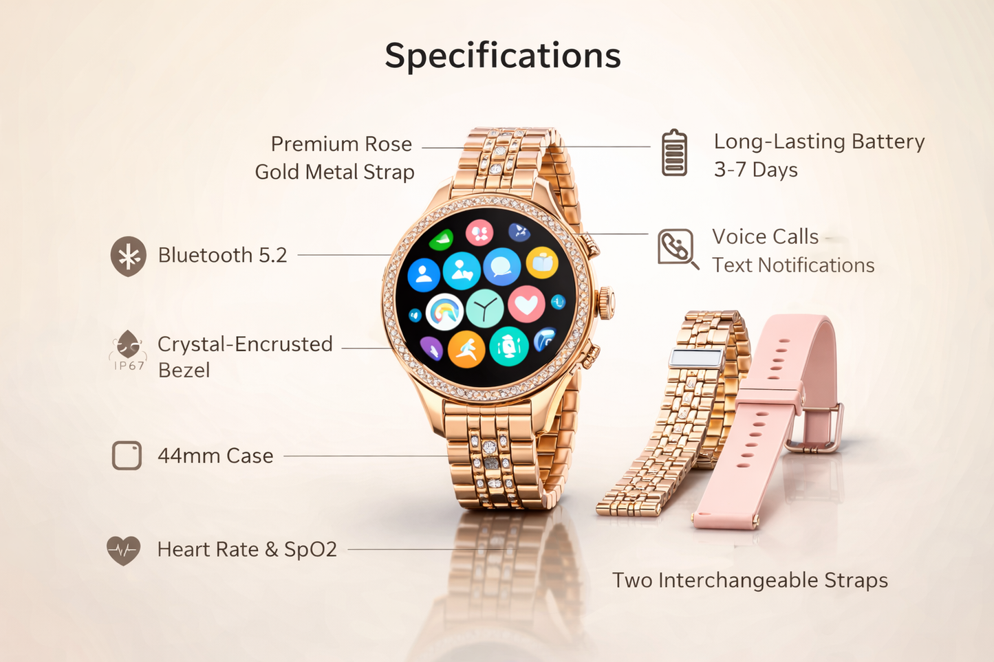 Gen 9 Women Watch – Elegant Modern Timepiece