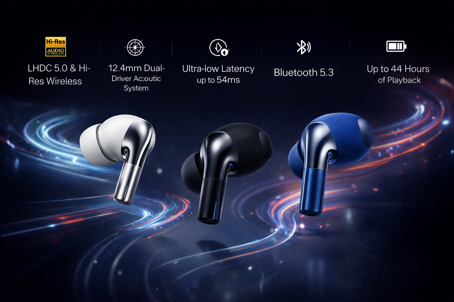 OnePlus Buds Pro 3 – Premium True Wireless Earbuds with Adaptive ANC