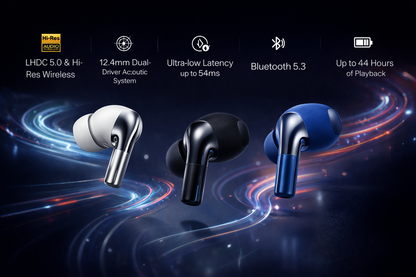 OnePlus Buds Pro 3 – Premium True Wireless Earbuds with Adaptive ANC