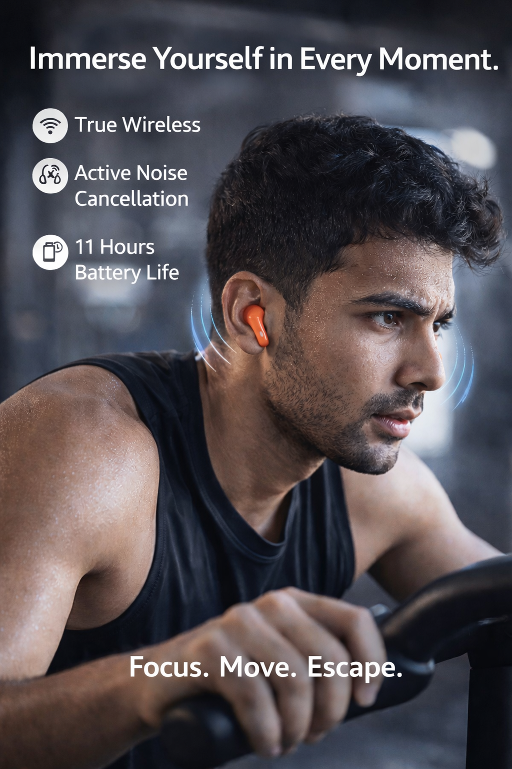 CMF by Nothing Buds Pro – True Wireless Earbuds with 45 dB ANC