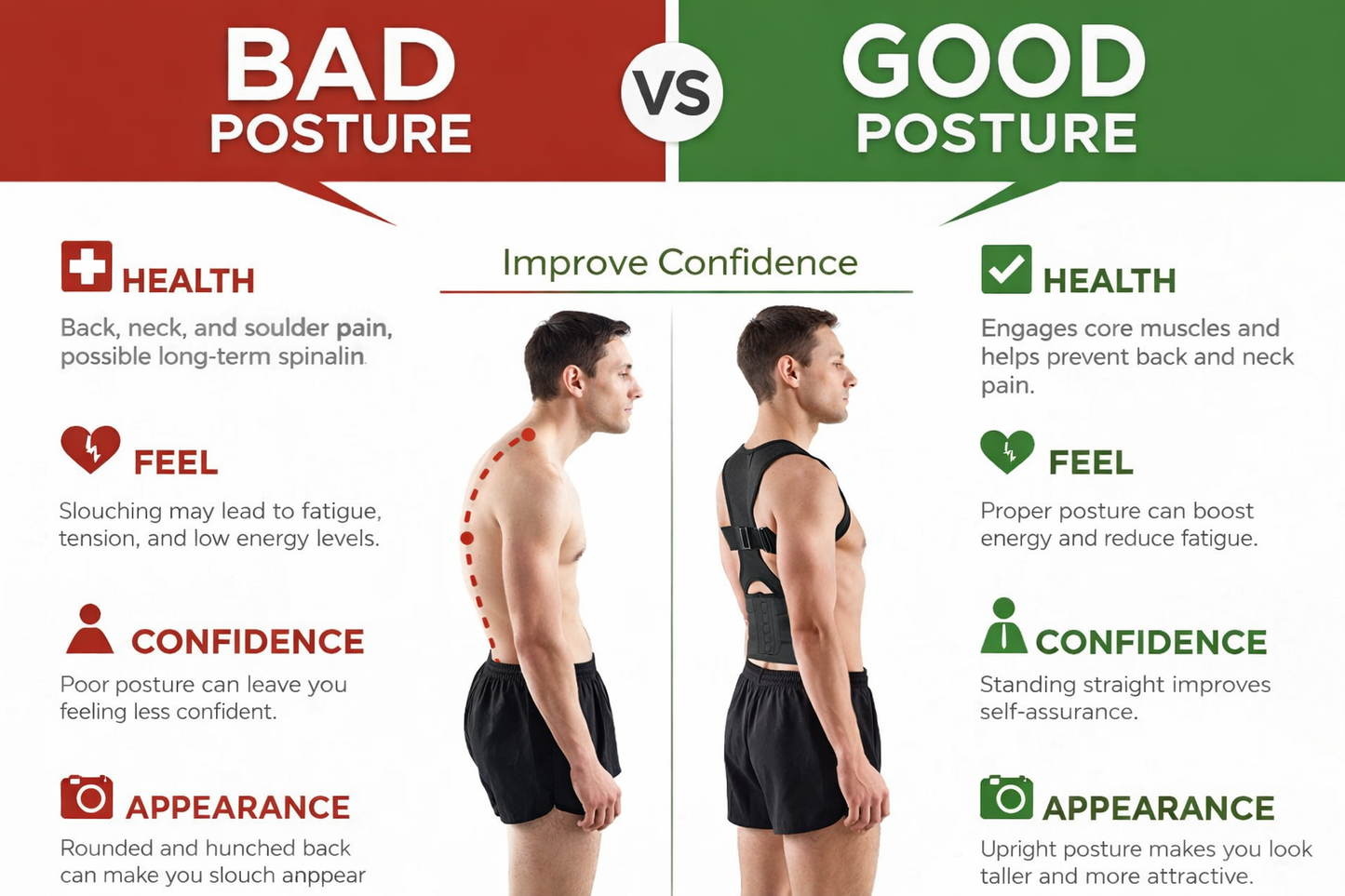 Posture Corrector Belt Unisex