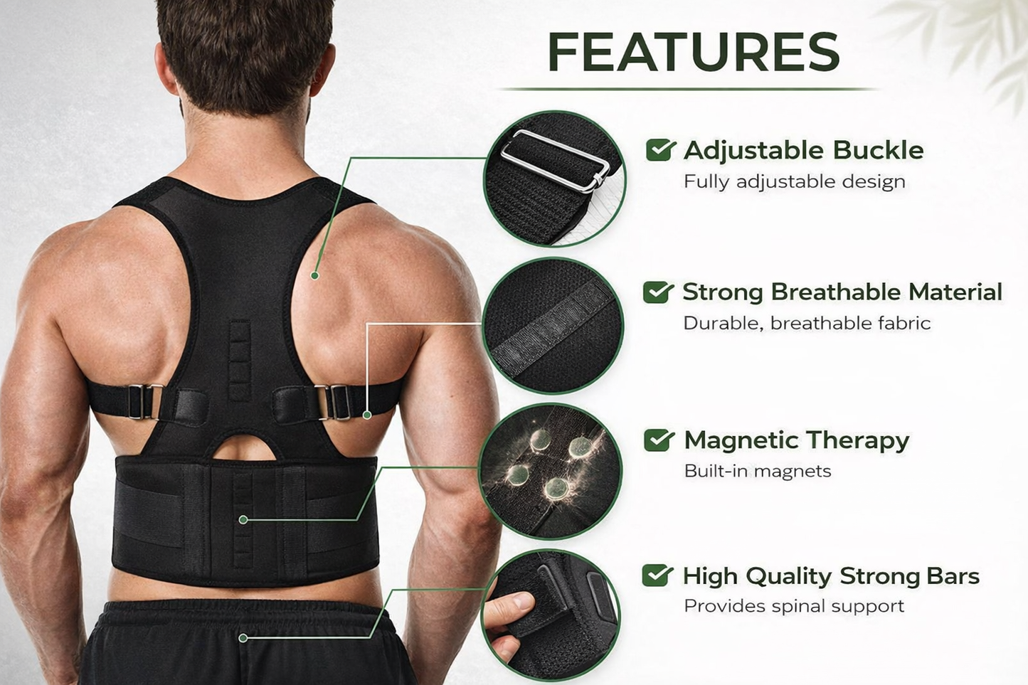 Posture Corrector Belt Unisex